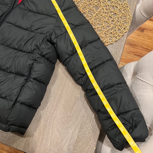 THE HUDSON'S BAY COMPANY HBC Men's Down Filled Hooded WINTER Puffer Coat BLACK S - Picture 9 of 14